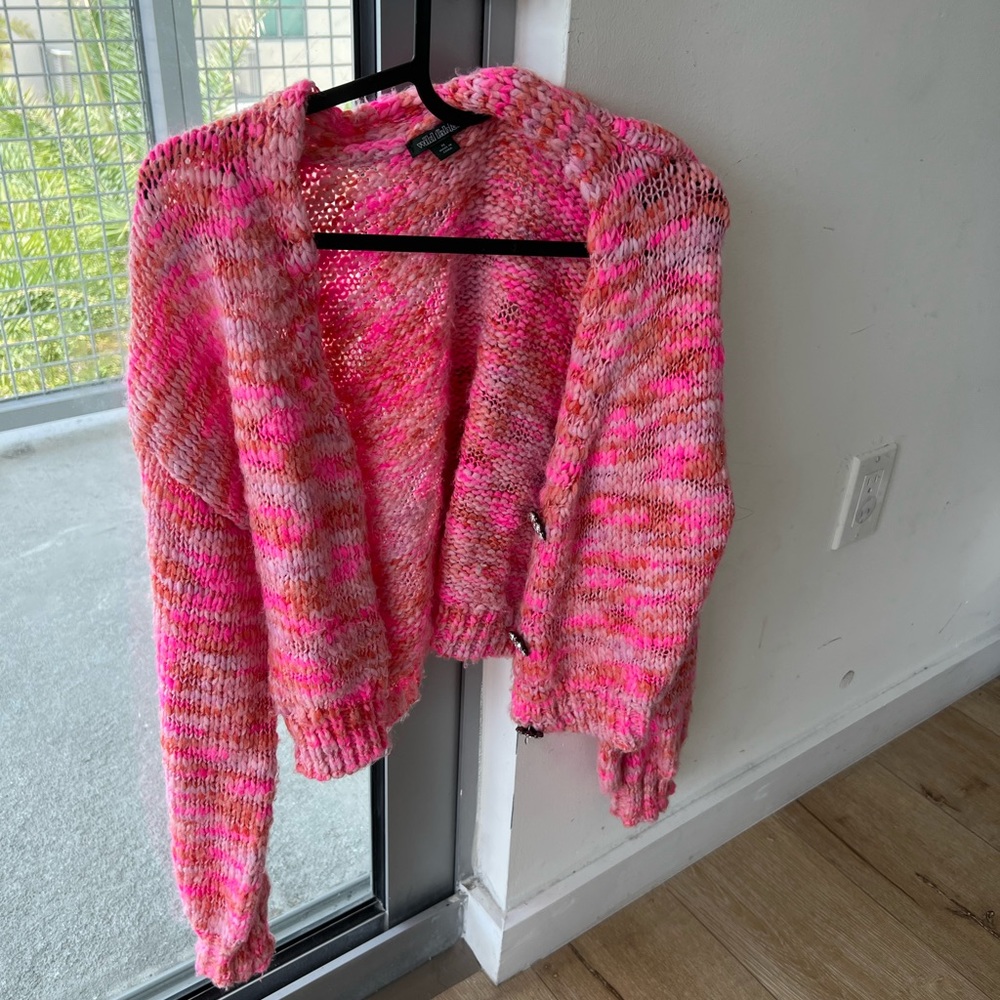Wool colorful sweater